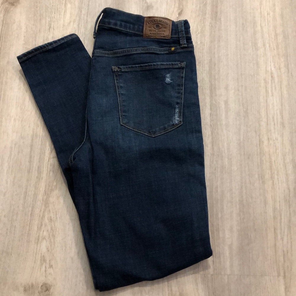 Lucky bridgette skinny jeans size 12/31